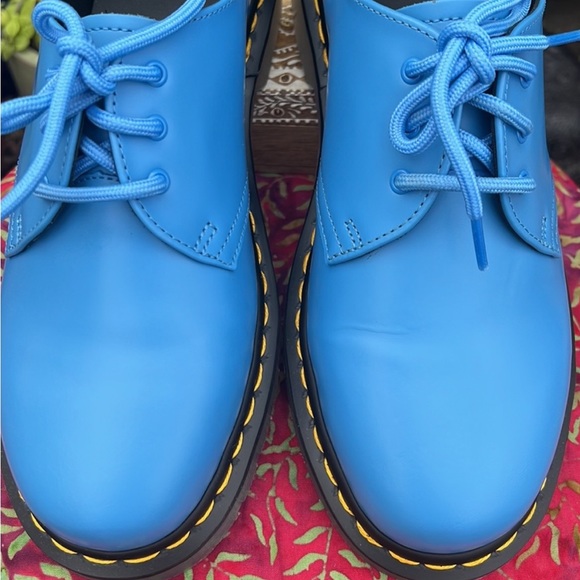 New Dr. Martens 1461 Blue Ice Translucent Sole Oxfords main image 14